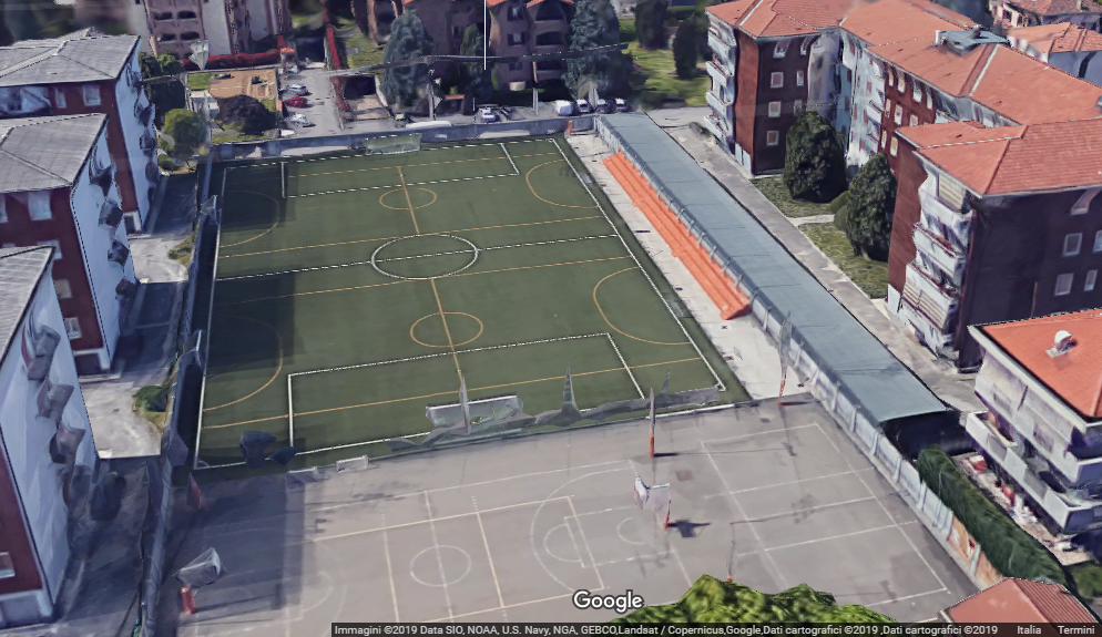 Campo a 7 sintetico dell'Oratorio San Mauro a Bernareggio